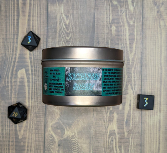 Enchanted Forest 6oz Metal Tin