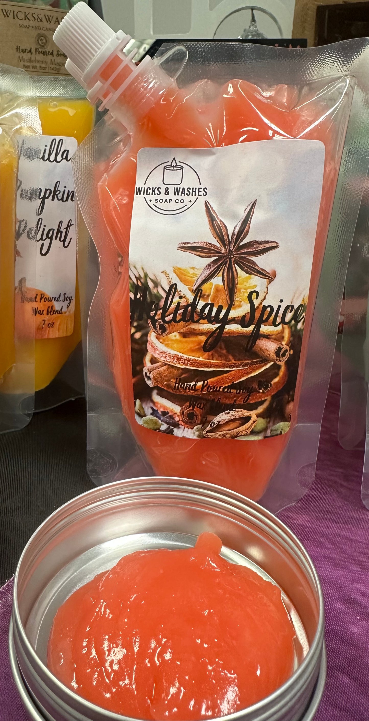 Holiday Spice Squeeze Wax Melt