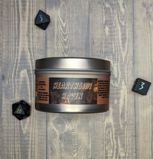 Hearthside Haven 6oz Metal Tin