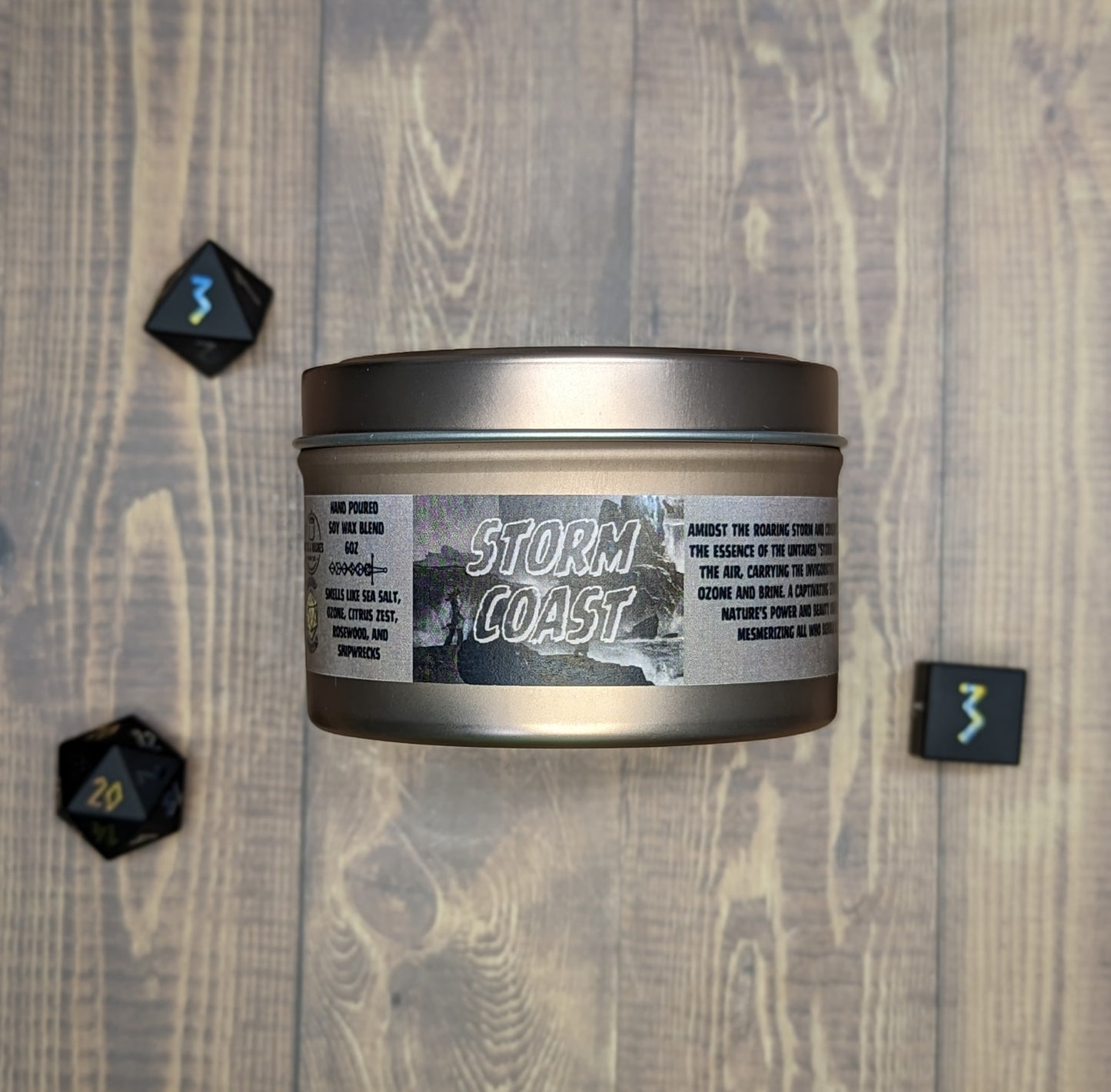 Storm Coast 6oz Metal Tin