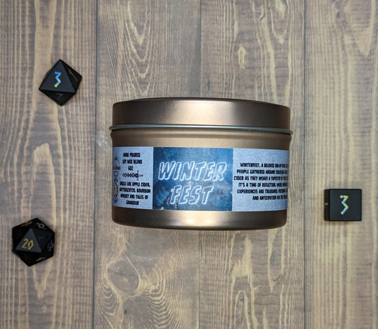 Winterfest 6oz Metal Tin